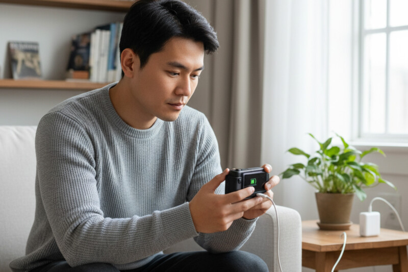 ชาร์จแบตกล้อง DJI Osmo