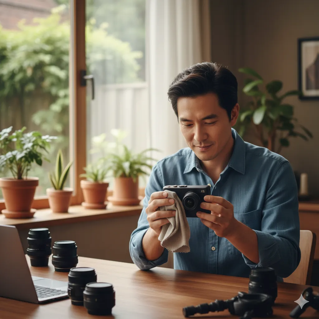 วิธีเช็คกล้อง Insta360